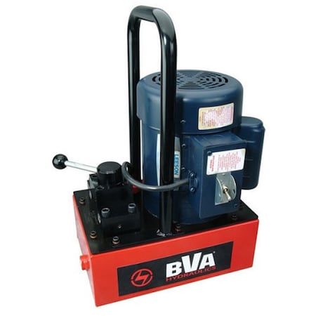 Bva Hydraulics EPump, 12 Hp, 1 Gallon, 3W3P Manual, PE30M3L01A PE30M3L01A